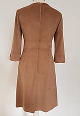 Šaty - Šaty z pobrúseného materiálu - 10648080_