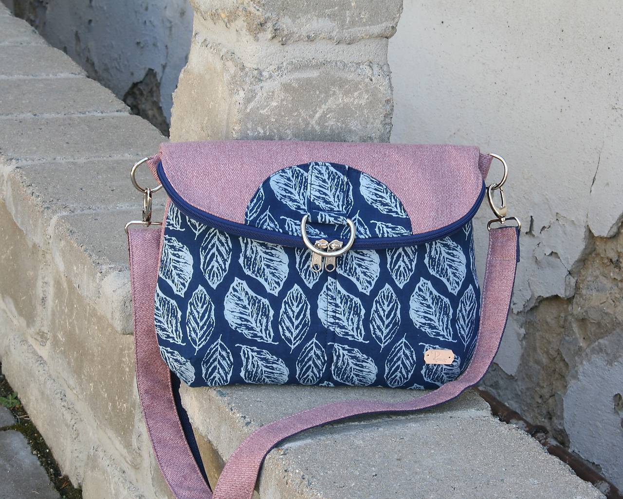 Daria ružová 1 = taška + batoh