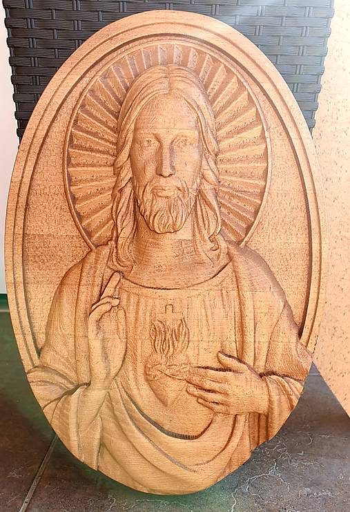 Obrazy - BOŽSKÉ SRDCE JEŽIŠOVO - 10651136_