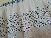 Úžitkový textil - záclonka cibulák - 10655952_