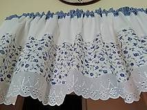 Úžitkový textil - záclonka cibulák - 10655954_