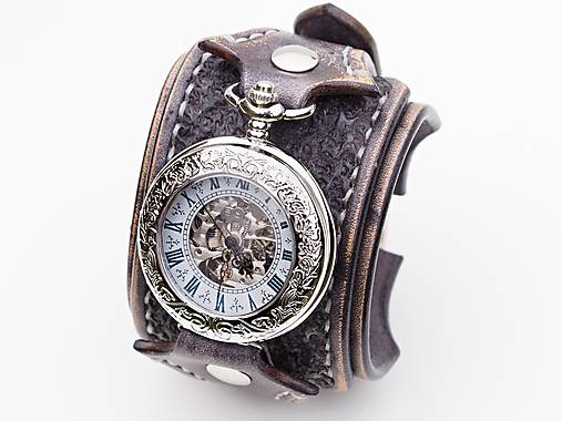 Steampunk vreckové/náramkové hodinky II