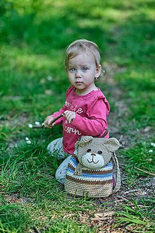 Detské tašky - Detský batoh -  macko - 10660367_