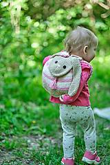 Detské tašky - Detský batoh -  zajko - 10660618_