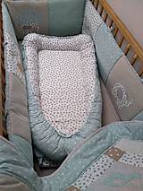 Detský textil - Hniezdo pre bábätko - rybičky - 10663050_