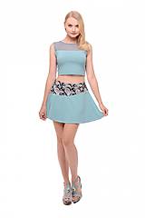 Sukne - Tenisová sukňa modrá - 10660561_