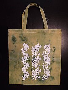Nákupné tašky - taška - hočicová s ornamentom - 10665034_