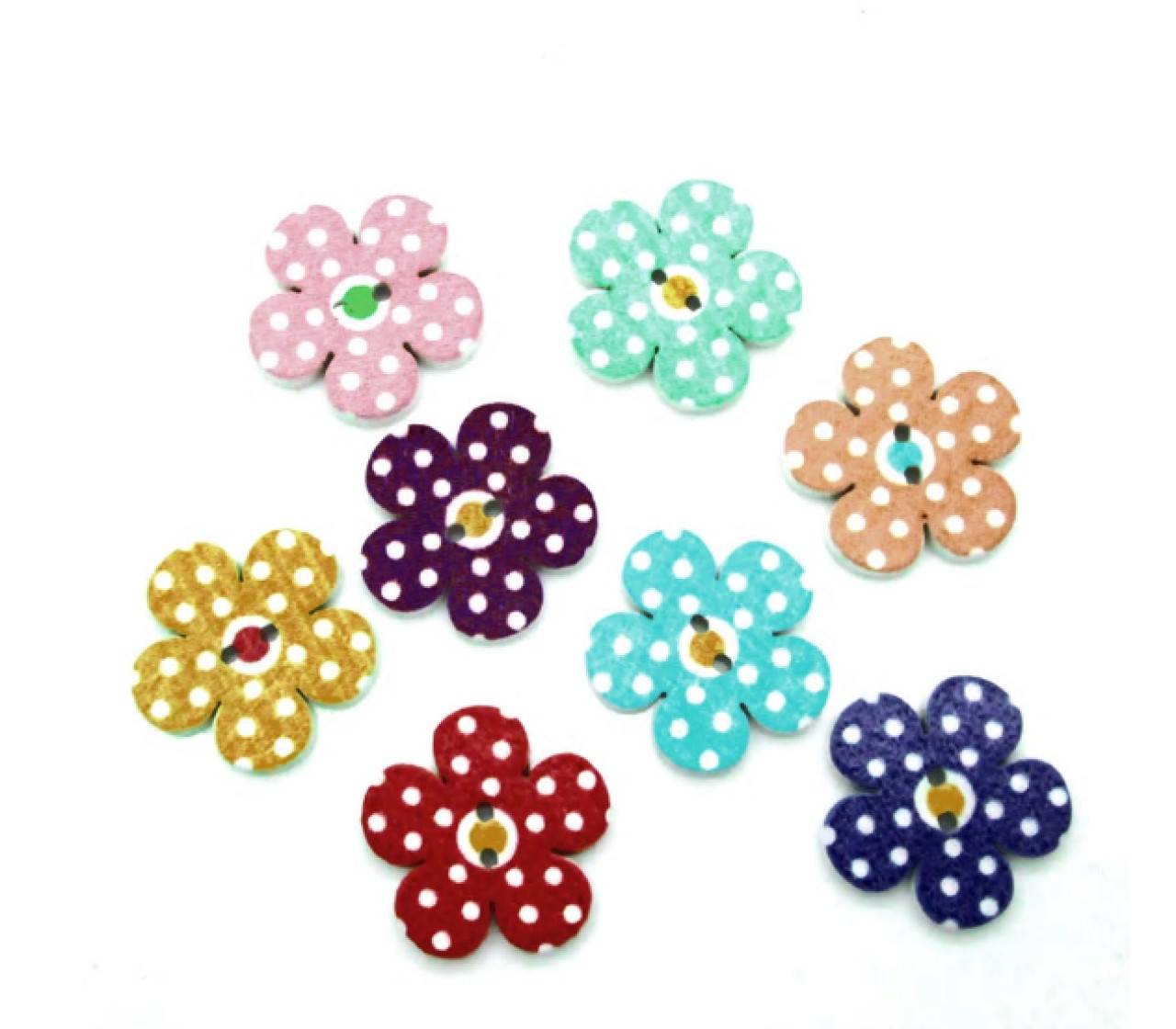 G104 Gombík drevený kvietok 