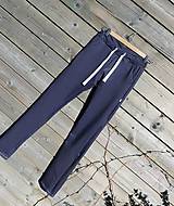 Nohavice - Nohavice rovný strih - jeansový vzhľad - 10680063_