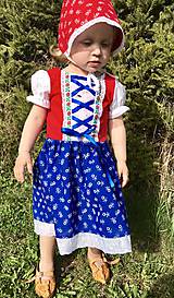 Detské oblečenie - Detské folklórne šaty Olinka - 10681964_