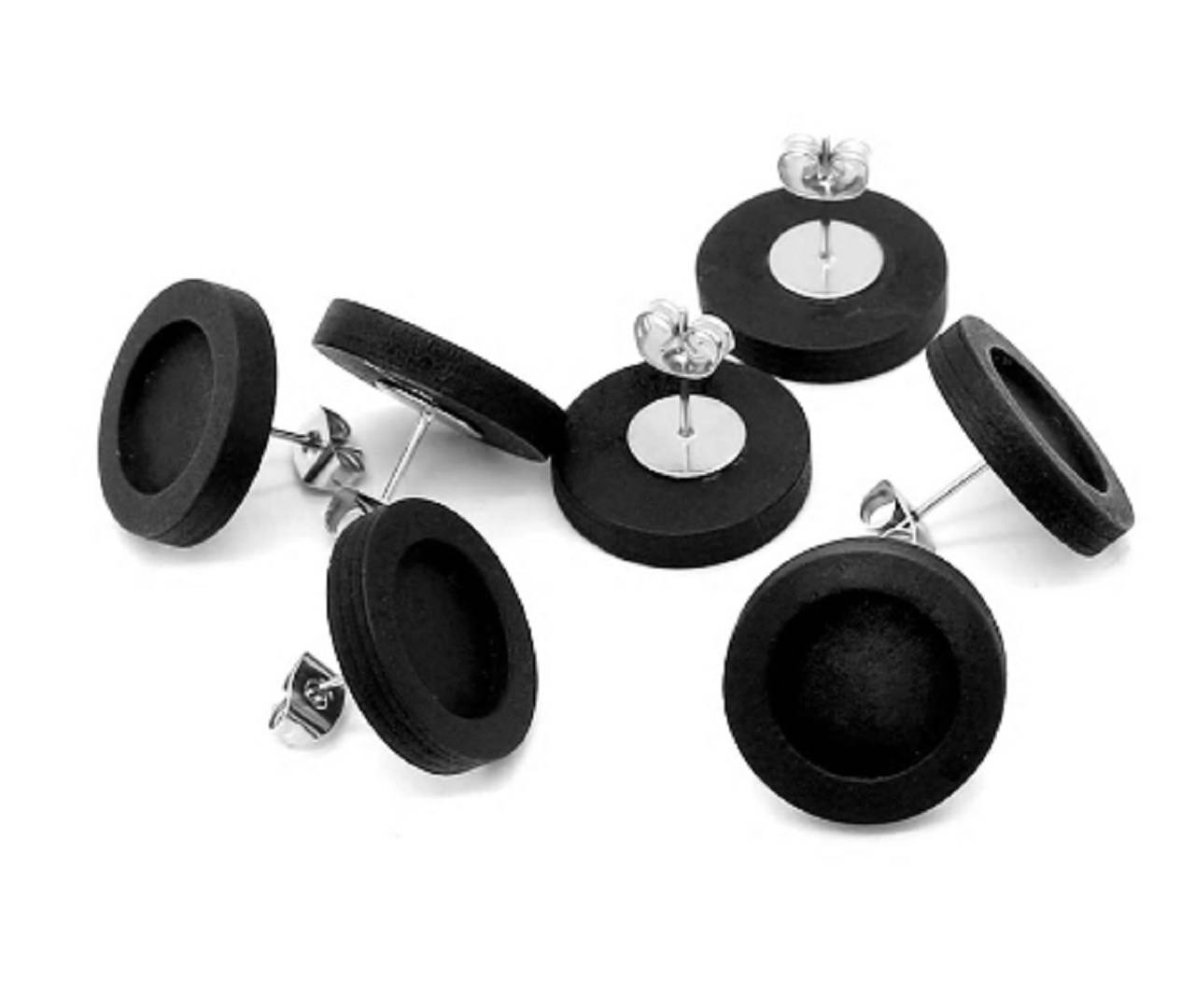 PU103 Puzeta drevená s lôžkom 12 mm (Čierna)