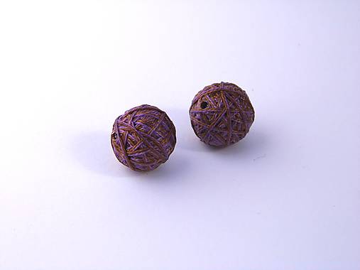 Materiál ručne robený - Korálky pár klbiek 35 - 10686857_