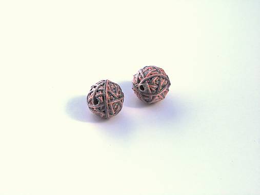 Materiál ručne robený - Korálky pár klbiek 31 - 10686871_