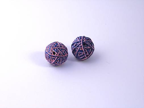 Materiál ručne robený - Korálky pár klbiek 41 - 10686902_