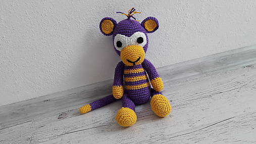 Hračky - fialova opka - 10688701_