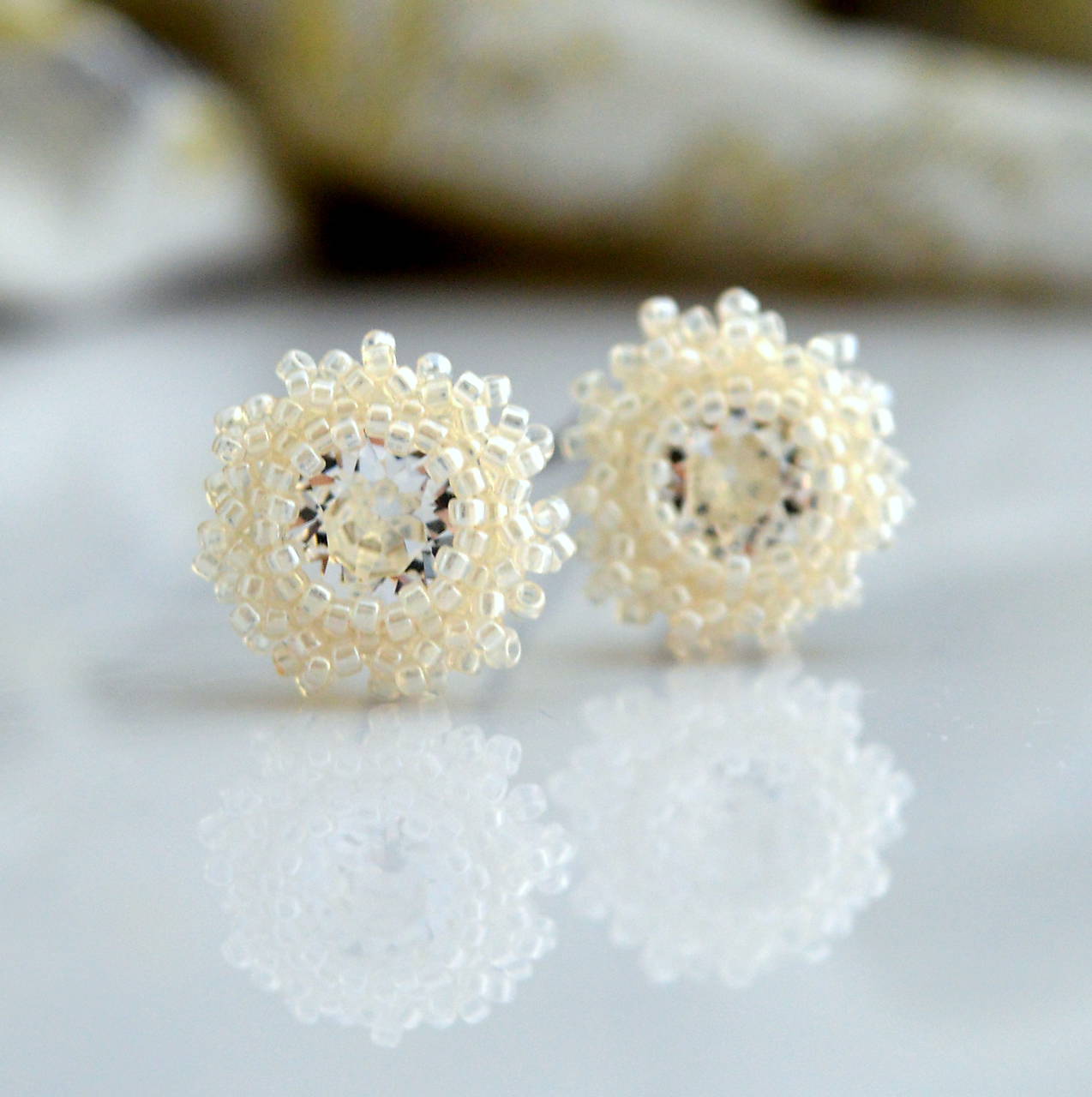 Svadobné vlásenky zdobené - kus* (Crystal)