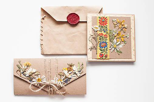 Papiernictvo - Natur set "Folk" - 10691692_
