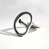 Prstene - Stylový výrazný prsten Orange Lake - 10694875_