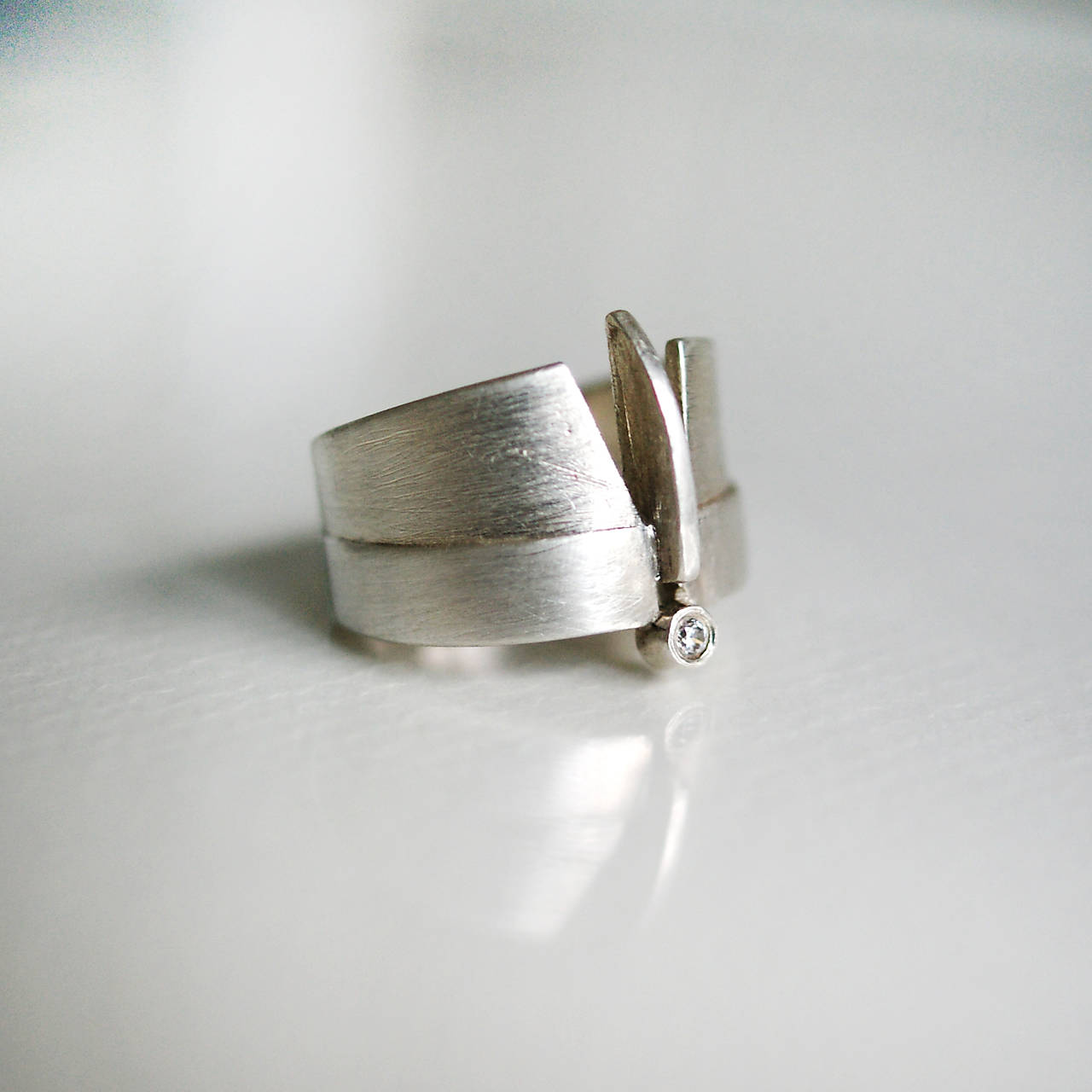 Prstene - Moderní prsten Lennart Silver - 10694908_