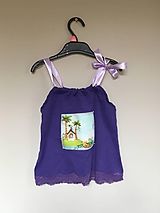 Detské oblečenie - Recy top Na ostrove - 10700018_