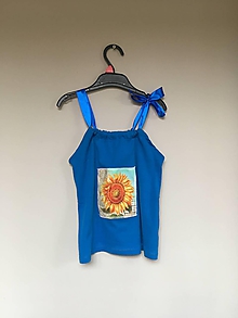 Detské oblečenie - Recy top Slnečnica - 10700112_