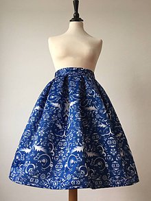 Sukne - sukňa Modrý folklór - 10700847_