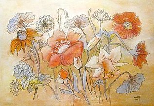 Kresby - Čas kvetov - 10708282_