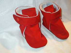 Detské topánky - softshellové čižmičky do nosiča (0-3m 11cm) - 10707859_