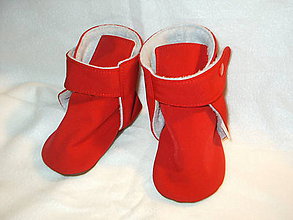 Detské topánky - softshellové čižmičky do nosiča (3-6m 12cm) - 10707861_