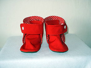 Detské topánky - softshellové čižmičky do nosiča (podšité bavlnou) - 10707863_