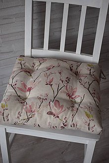 Úžitkový textil - SEDÁK NA ŽIDLE.. magnolie - 10710450_