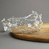 Ozdoby do vlasov - Wedding Crystals Collection ... čelenka - 10712936_