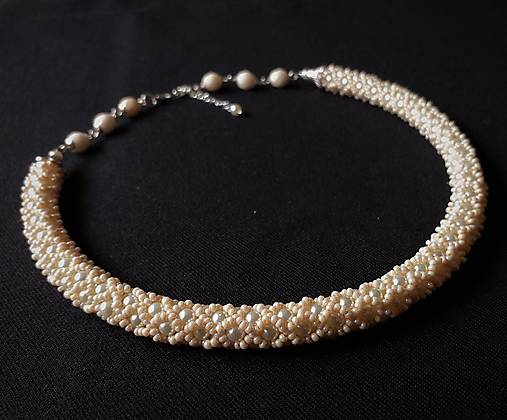 Náhrdelníky - Náhrdelník IVORY - 10713280_
