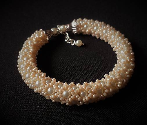 Náramky - Náramok IVORY - 10713296_