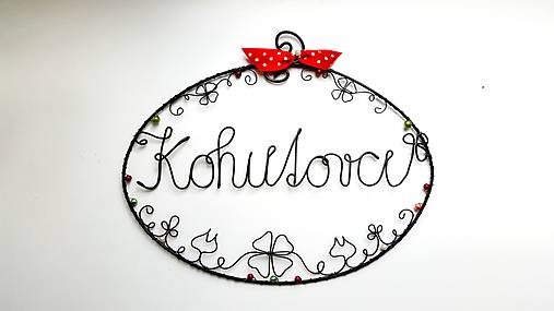 Tabuľky - veľká rodinná ceduľka  (19 cm) - 10715187_