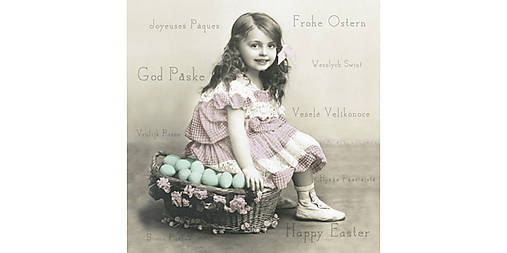  - Servítka "Vintage Happy Easter" 80029 - 10716983_