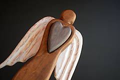 Dekorácie - Anjel so srdcom (Anjel so srdcom III.) - 10724385_