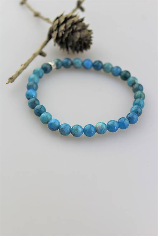 Náramky - apatit náramok energetický - 10733364_