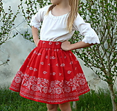 Detská sukienka Bordúra Folk 