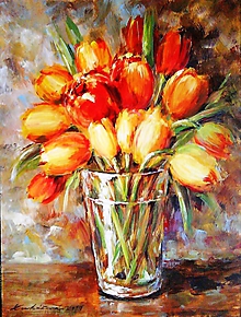 Obrazy - Objednávka na obraz tulipánov - 10738400_