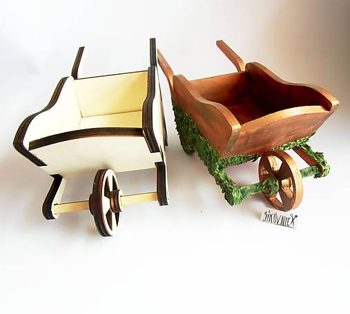 Fúrik z preglejky, 27x10 cm