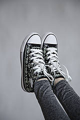 Ponožky, pančuchy, obuv - Čičmany tančiboty svietiace - 10743236_