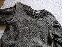 Pánske oblečenie - jednoduchý pletený pulovrik, - 10747213_