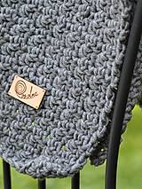 Detský textil - Detská deka BIG MERINO: sivá - 10748816_