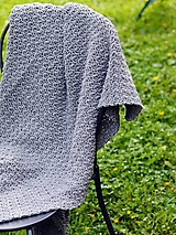 Detský textil - Detská deka BIG MERINO: sivá - 10748817_