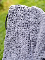 Detský textil - Detská deka BIG MERINO: sivá - 10748831_