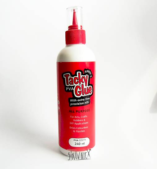 PVA lepidlo, Anita´s tacky glue,  (240 ml)