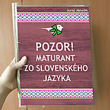 Papiernictvo - Pozor! Maturant zo slovenčiny - zakladač - 10756300_