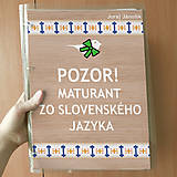 Papiernictvo - Pozor! Maturant zo slovenčiny - zakladač - 10756306_