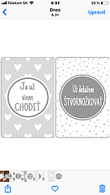 Papiernictvo - Milnikove kartičky 32 ks (A5) grey - 10759297_